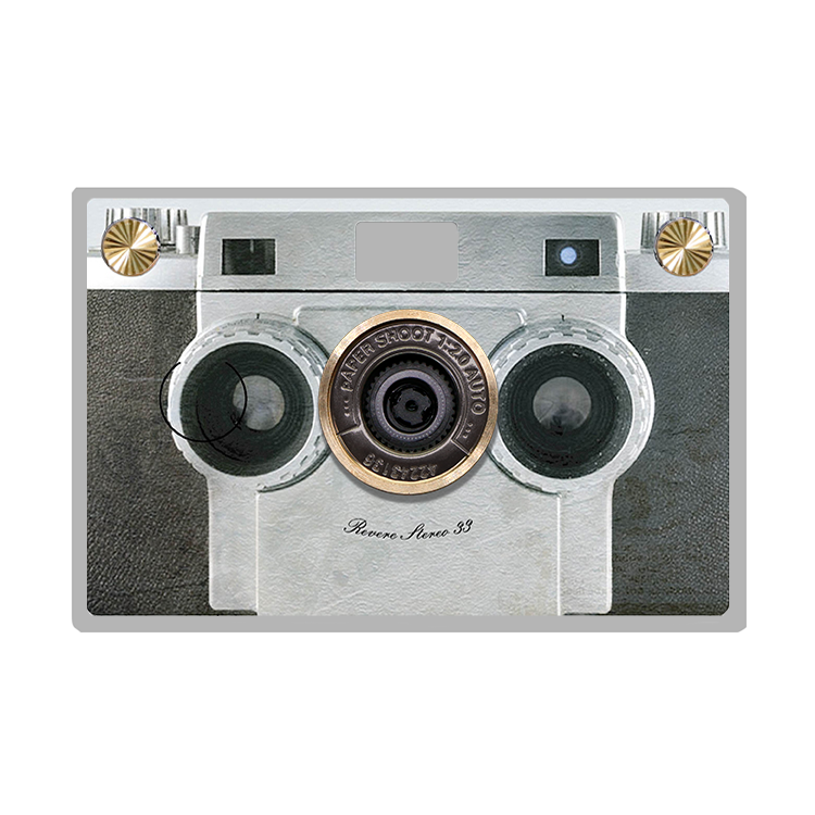 [18MP] Paper Camera - Vintage 1953 (Screw Ring Case)